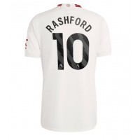Fotbalové Dres Manchester United Marcus Rashford #10 Alternativní 2023-24 Krátký Rukáv